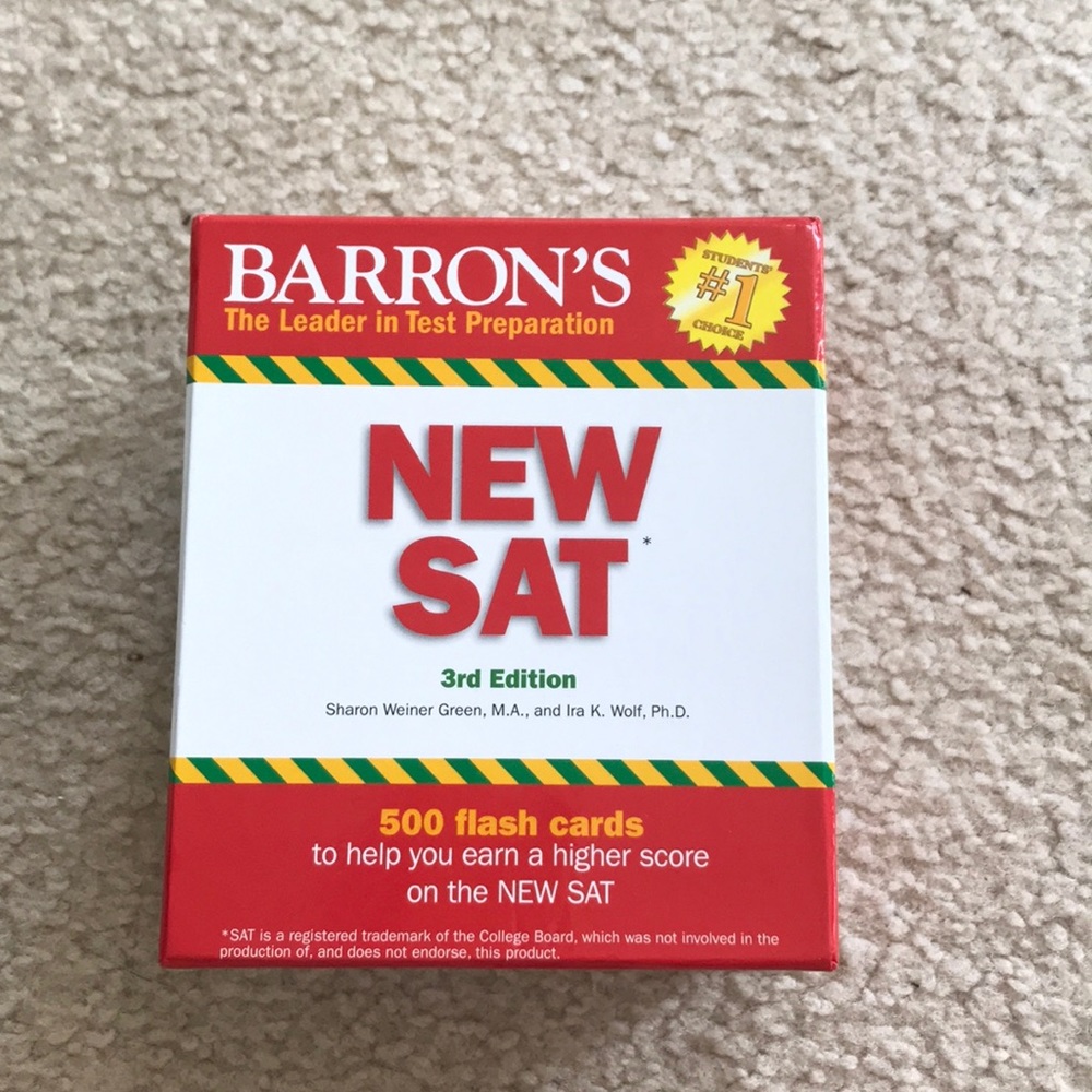 SAT Flashcards!!! Very helpful for college prep